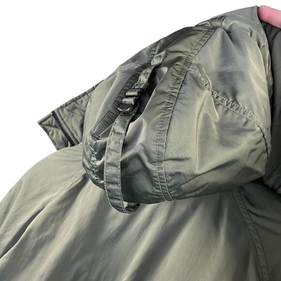 Ralph Lauren Denim & Supply Jacket Medium Green Military Down Sherpa Lined Hood - Picture 5 of 16